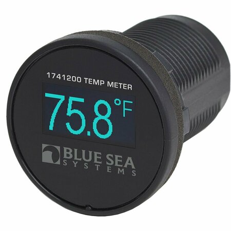 Blue Sea Systems Blue Sea Mini OLED Temperature Monitor, Blue 1741200